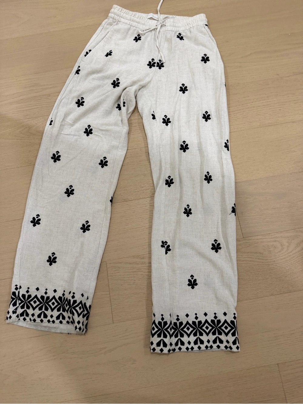 Zara drawstring pants